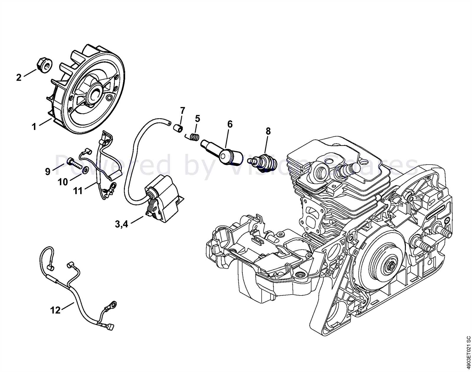 stihl ms 391 parts diagram