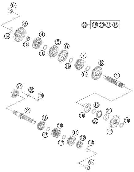 ktm 65 sx parts diagram