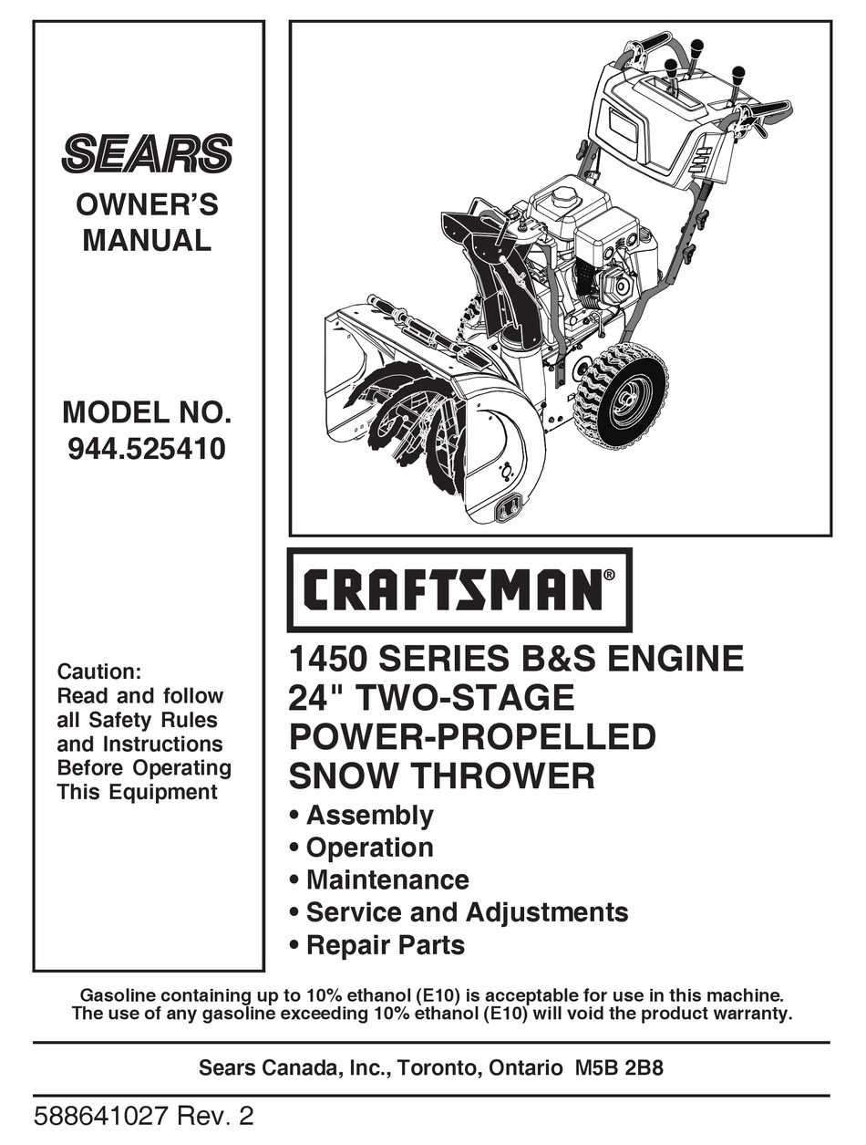 craftsman lawn mower model 944 parts diagram