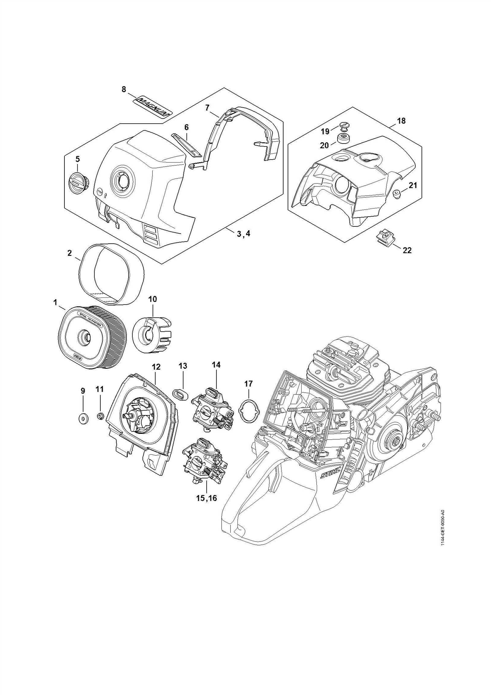 ms 291 parts diagram