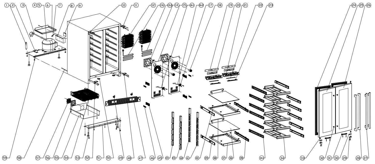 danby refrigerator parts diagram