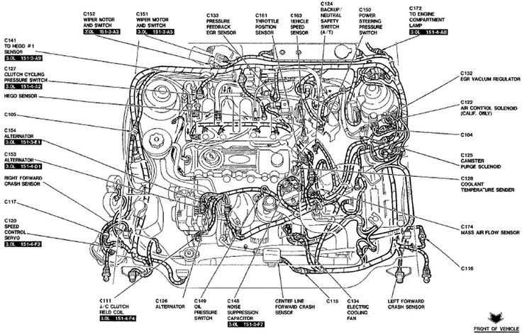 car parts names with diagram