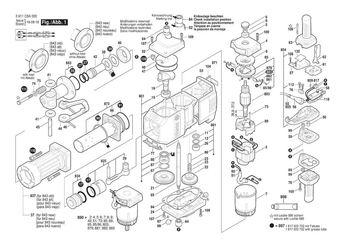 kango 900 parts diagram