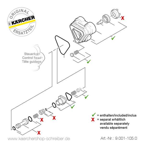 karcher 3000 psi pressure washer parts diagram