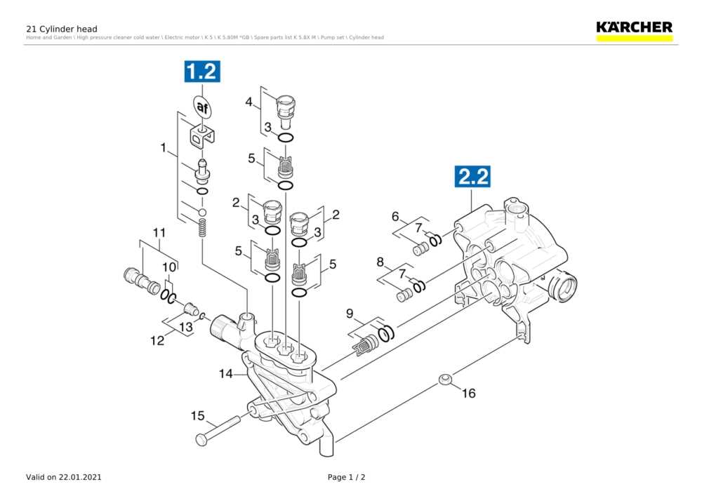 karcher k5 parts diagram