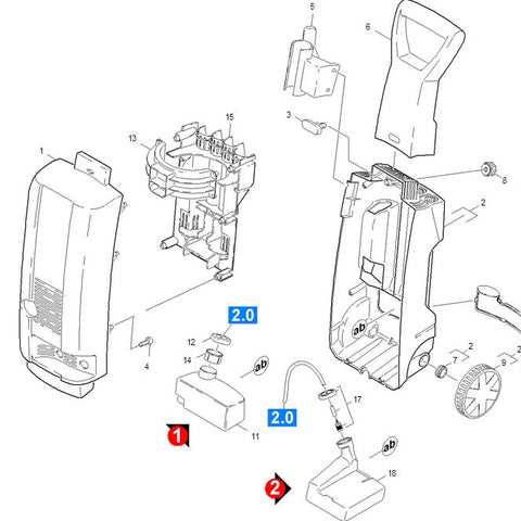 karcher power washer parts diagram