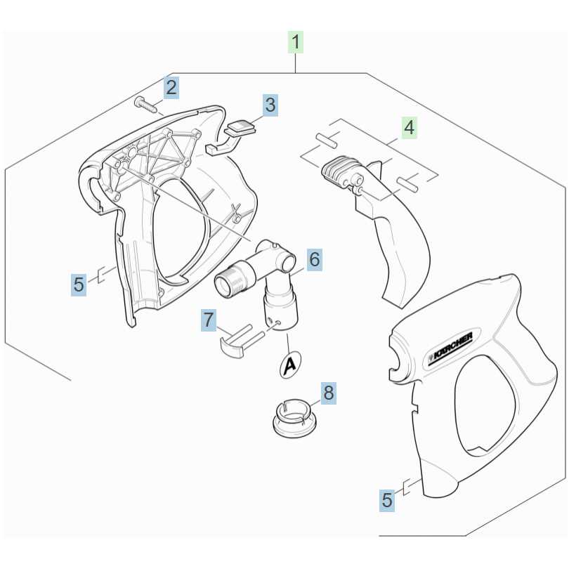 karcher pressure washer gun parts diagram