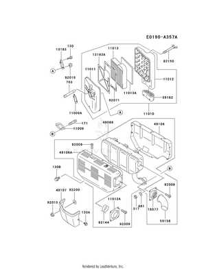 kawasaki fe290d parts diagram
