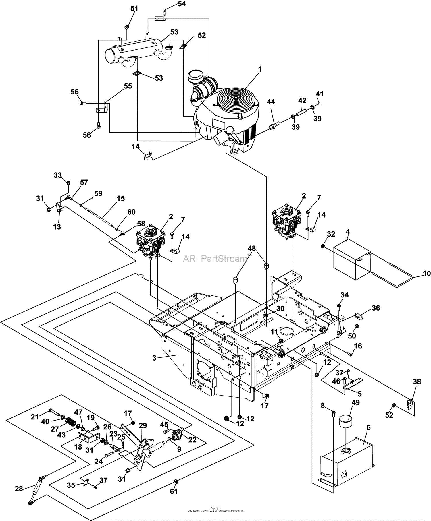 kawasaki fx1000v parts diagram