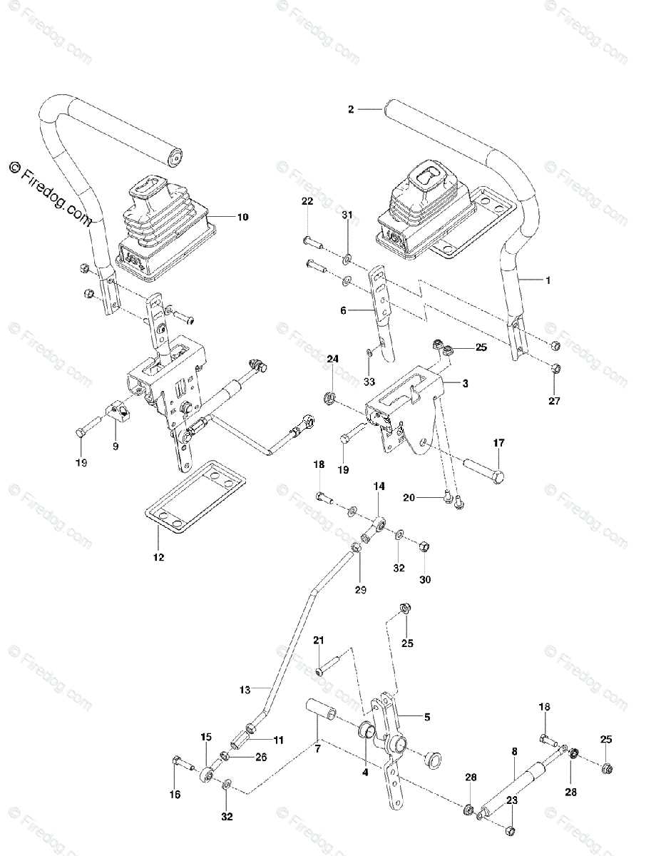 husqvarna steering parts diagram