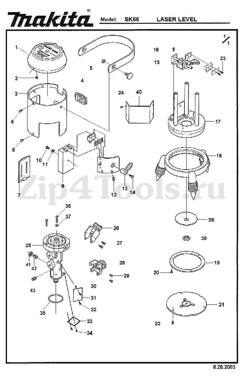 makita router parts diagram