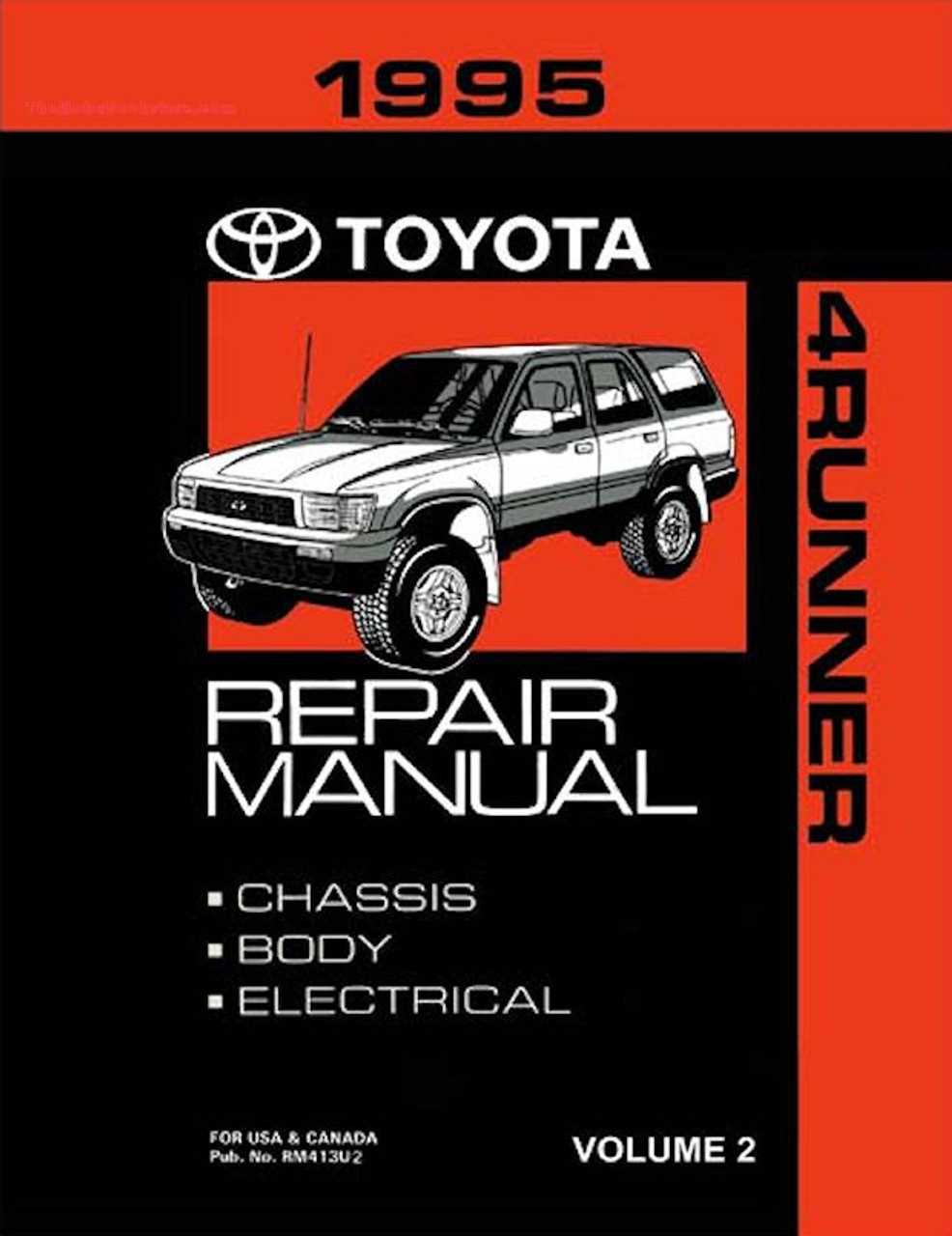 1995 toyota 4runner parts diagram