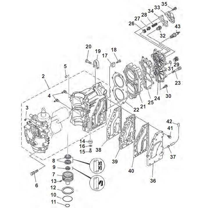mariner 40 hp outboard parts diagram