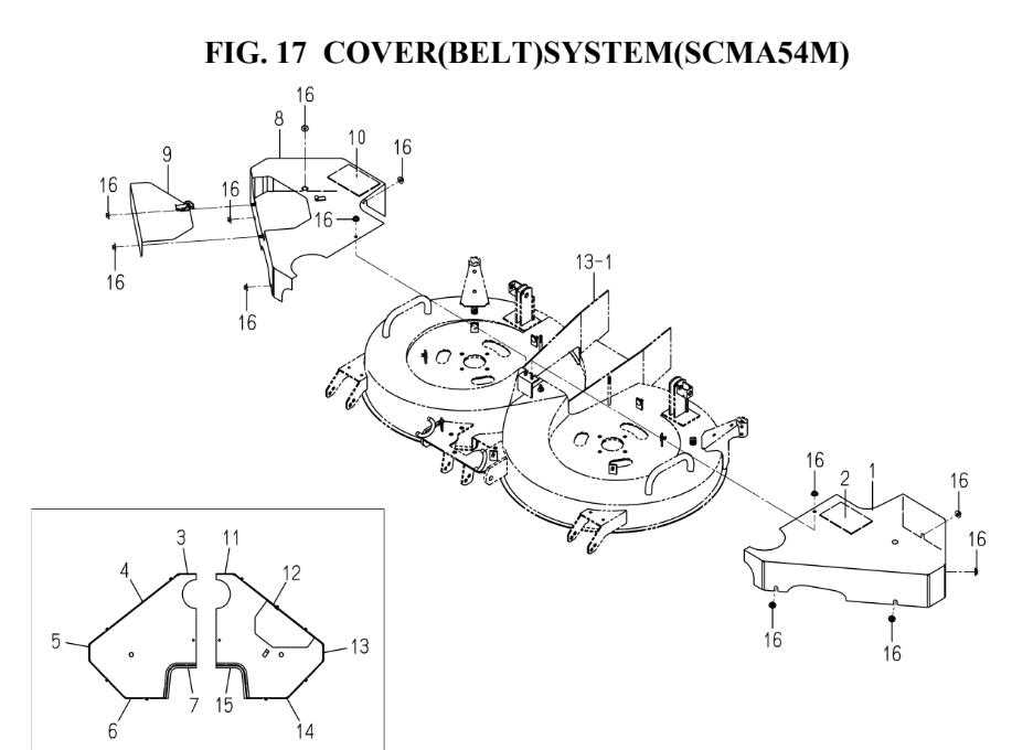 lt133 parts diagram