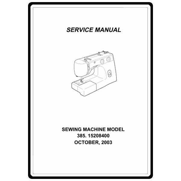 kenmore 385 sewing machine parts diagram