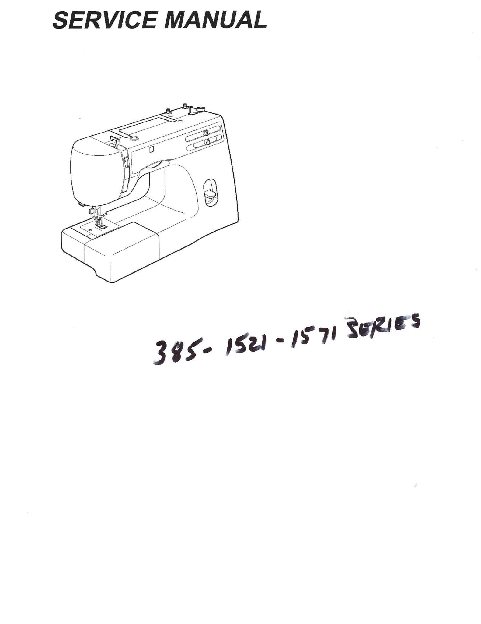 kenmore 385 sewing machine parts diagram