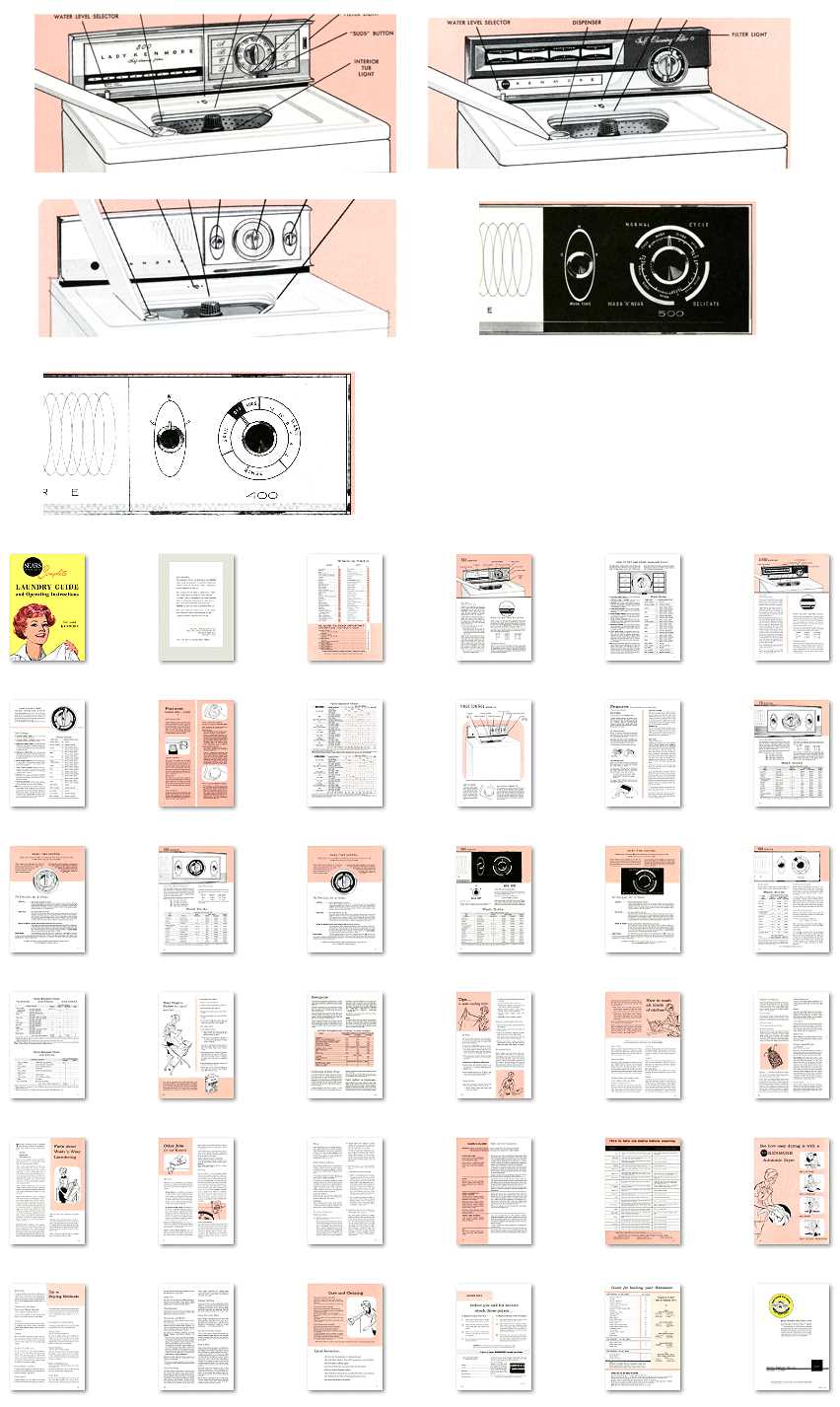 kenmore 600 series washer parts diagram