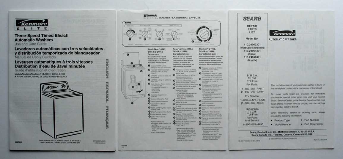 kenmore 665 parts diagram