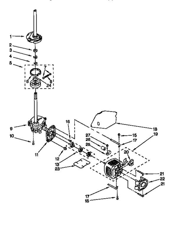 kenmore 90 series washing machine parts diagram