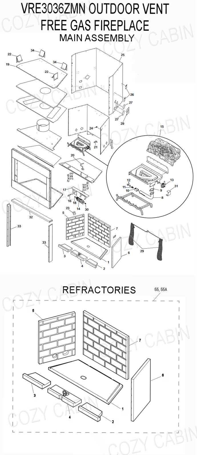 kenmore elite gas range parts diagram
