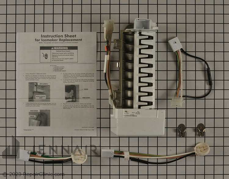 kenmore elite ice maker parts diagram