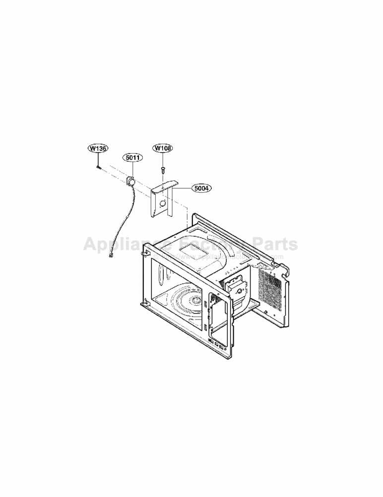 kenmore oven parts diagram