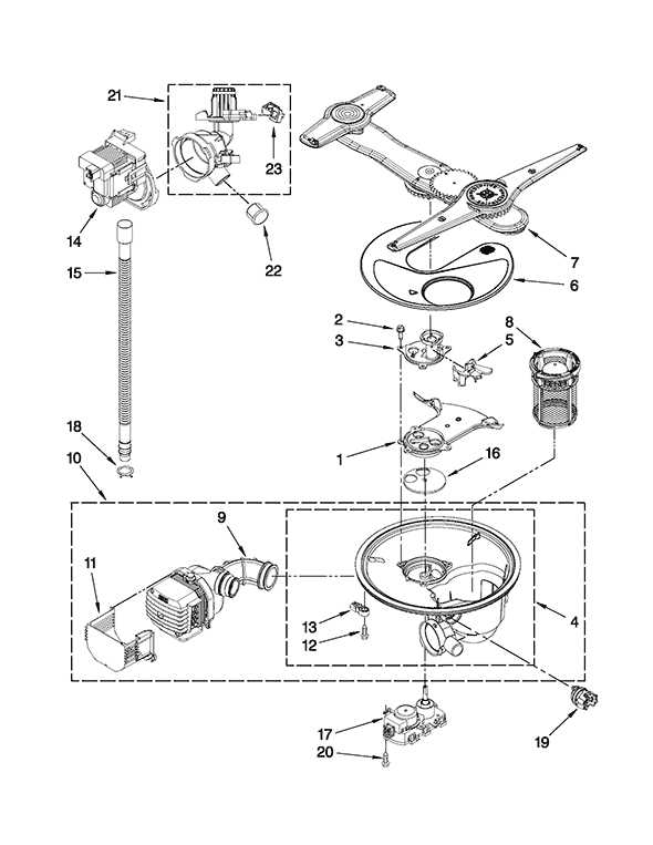 kenmore portable dishwasher parts diagram