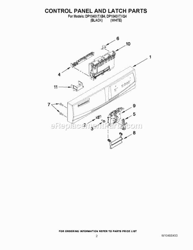 kenmore portable dishwasher parts diagram