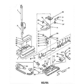 kenmore progressive vacuum parts diagram