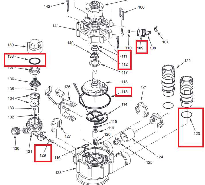 kenmore water softener parts diagram