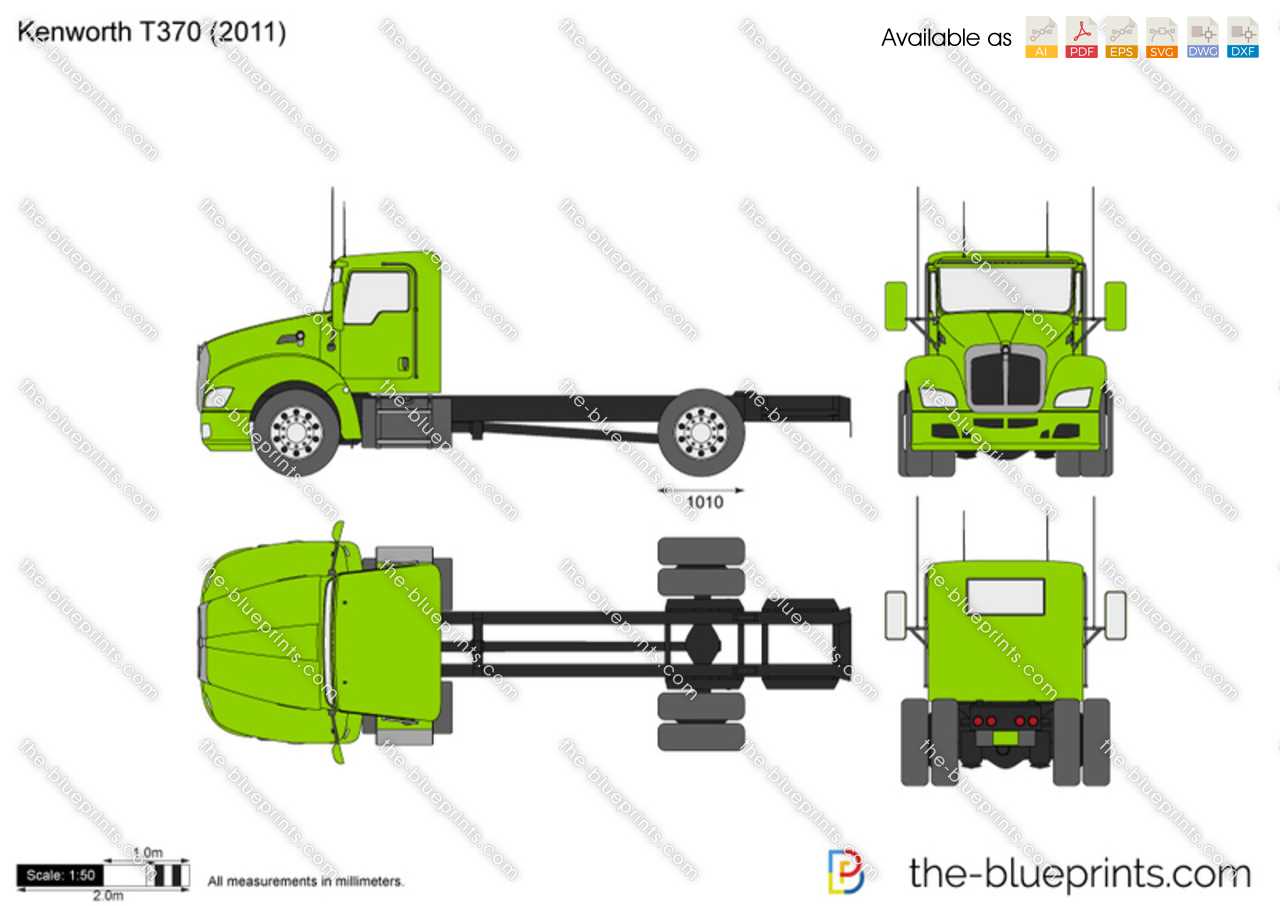 kenworth t370 parts diagram