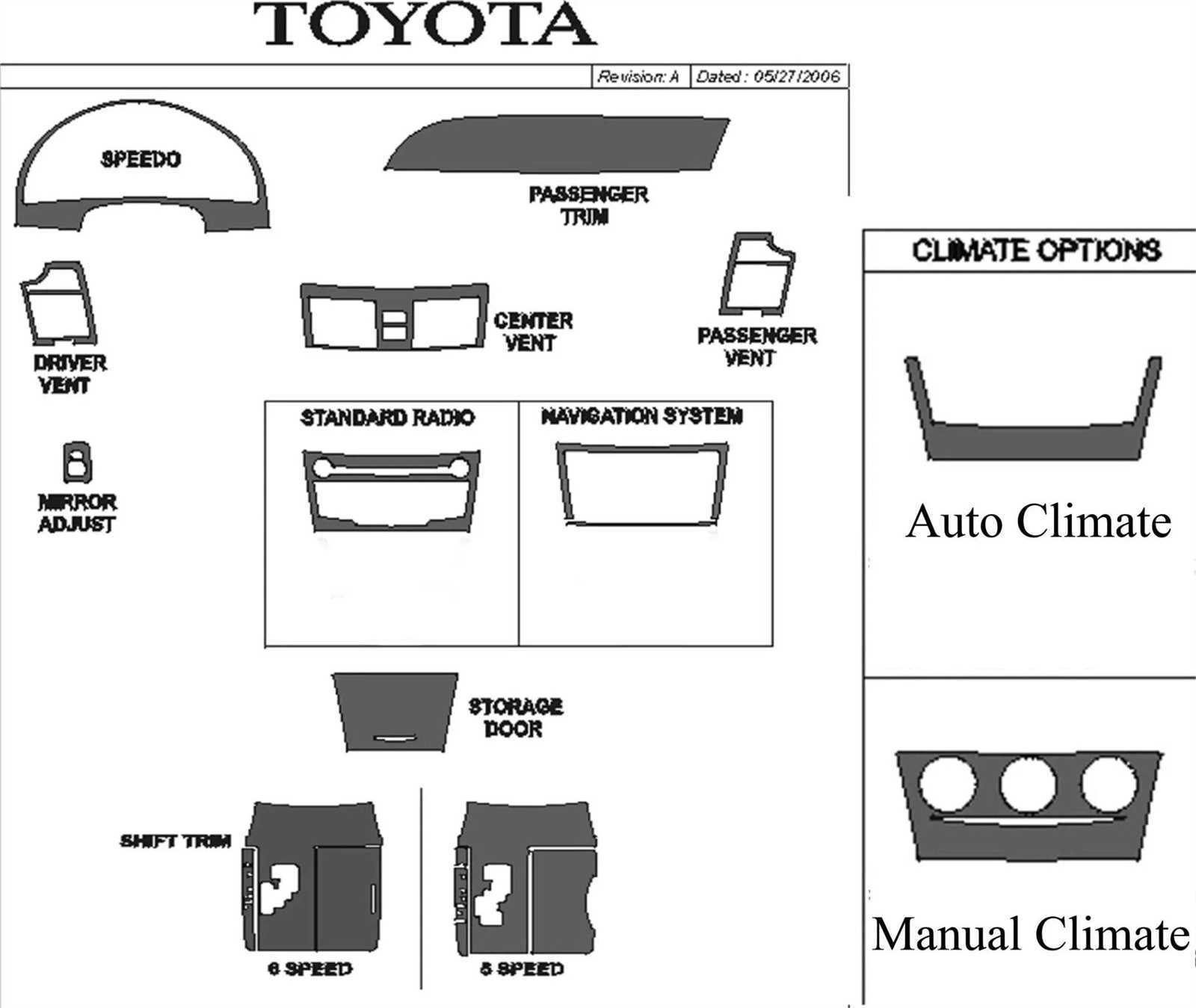 2009 toyota camry parts diagram