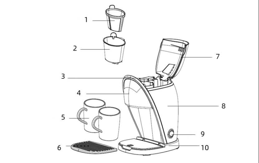 keurig parts diagram