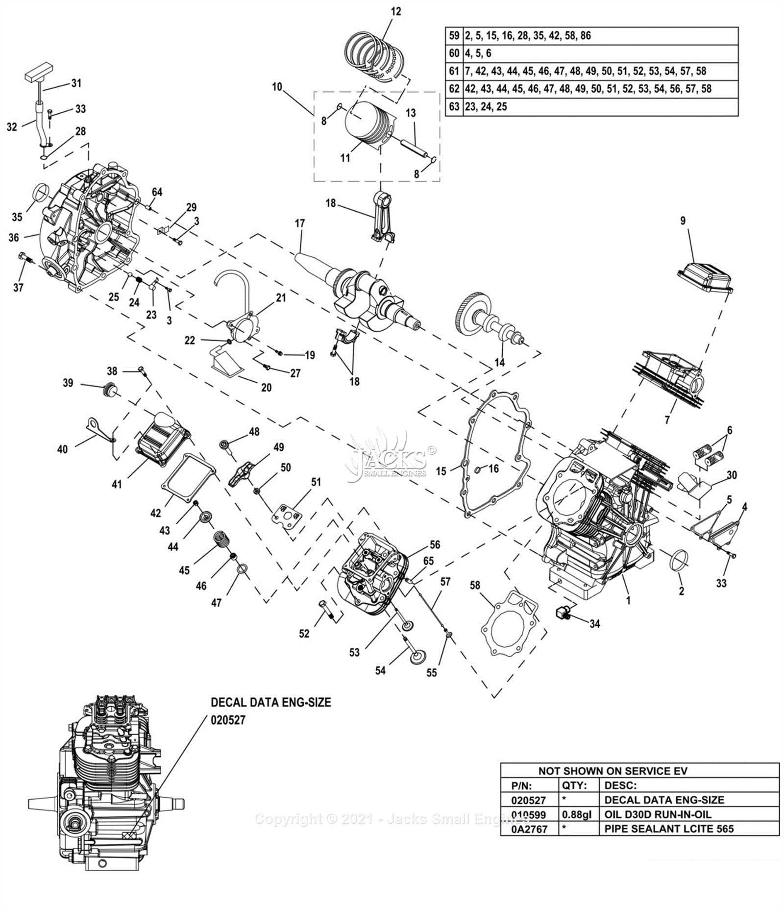 diagram parts of generator