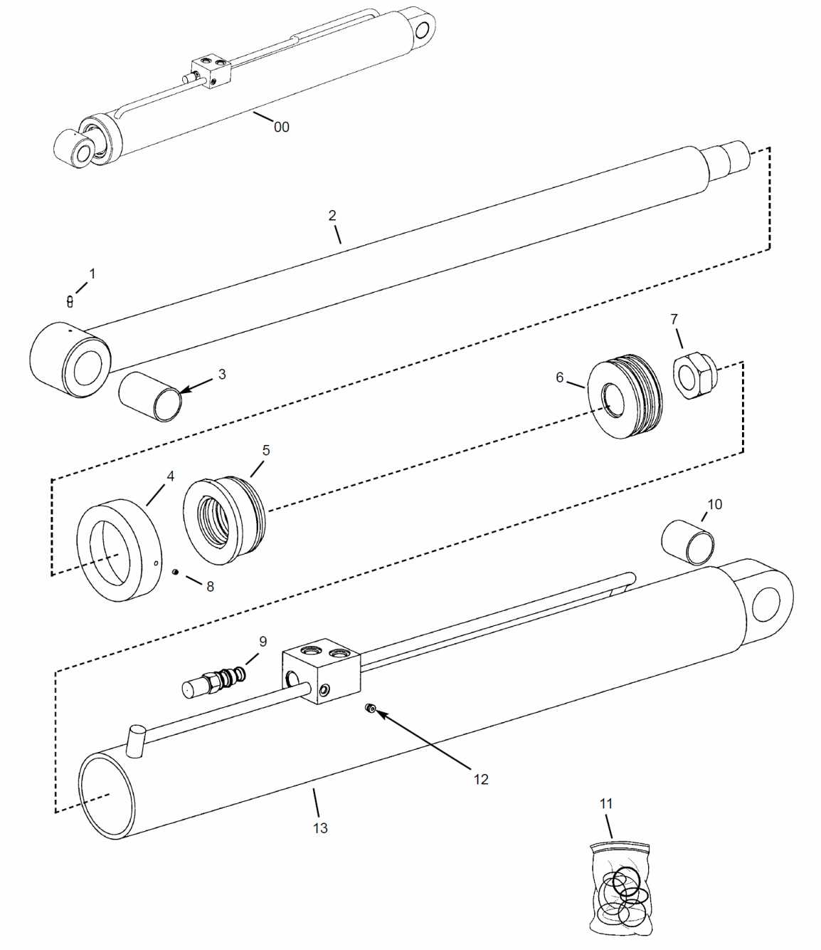 boom lift parts diagram