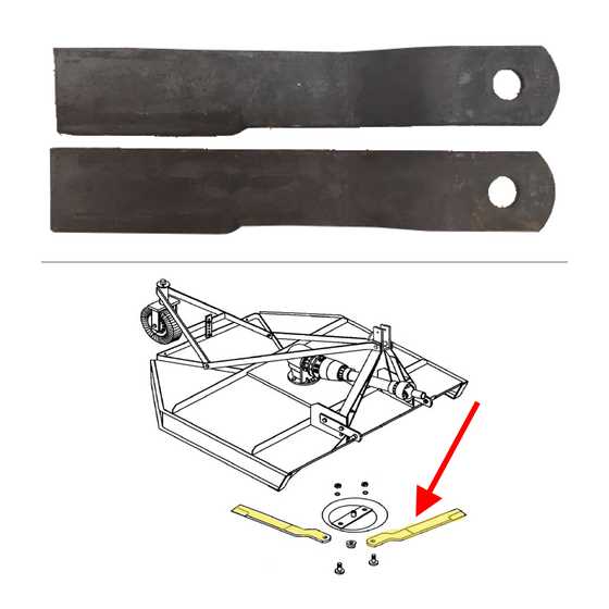 king kutter brush hog parts diagram