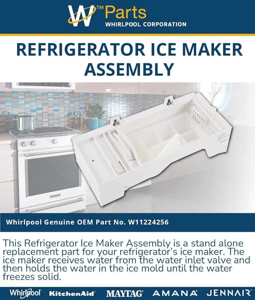 kitchenaid ice maker parts diagram