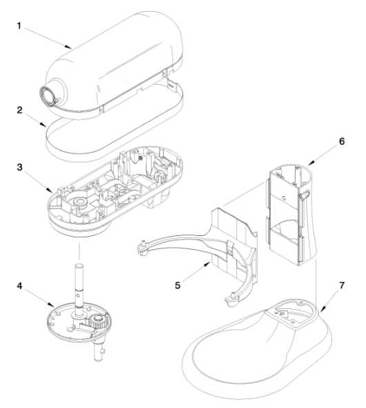 kitchenaid pro 600 parts diagram