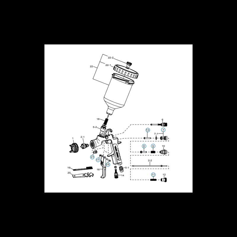 iwata lph400 parts diagram