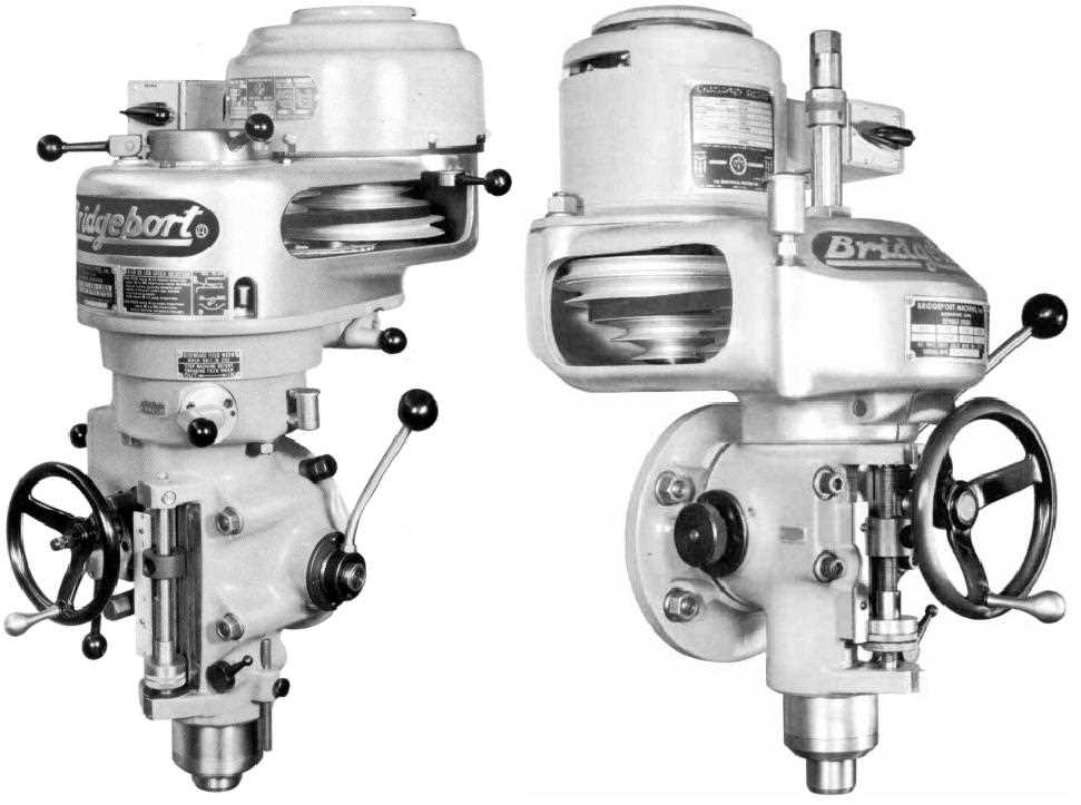 bridgeport 2j head parts diagram