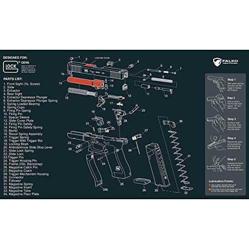 glock 22 parts diagram