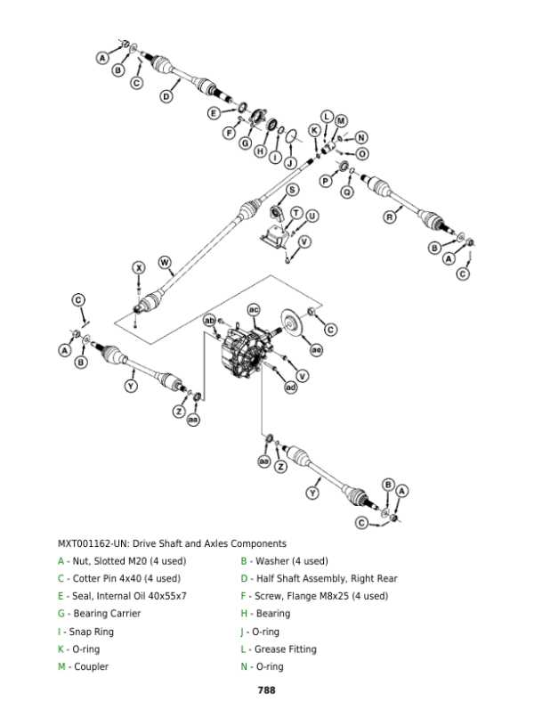 john deere xuv 550 parts diagram