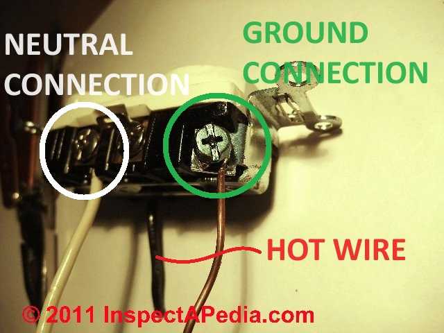 electrical outlet parts diagram