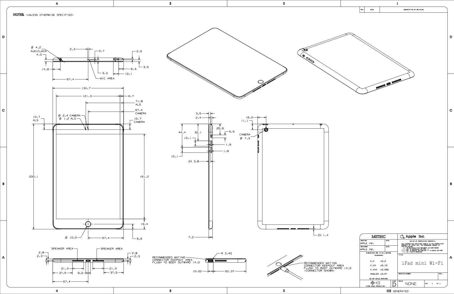 ipad air 2 parts diagram