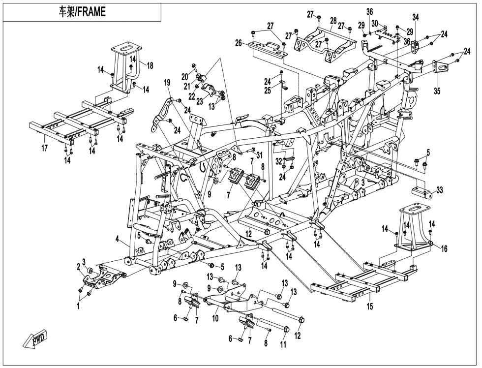 cf moto 500 parts diagram