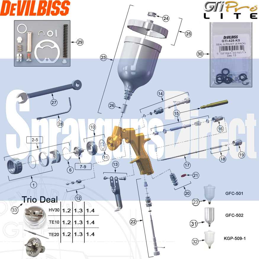 devilbiss jga 502 parts diagram