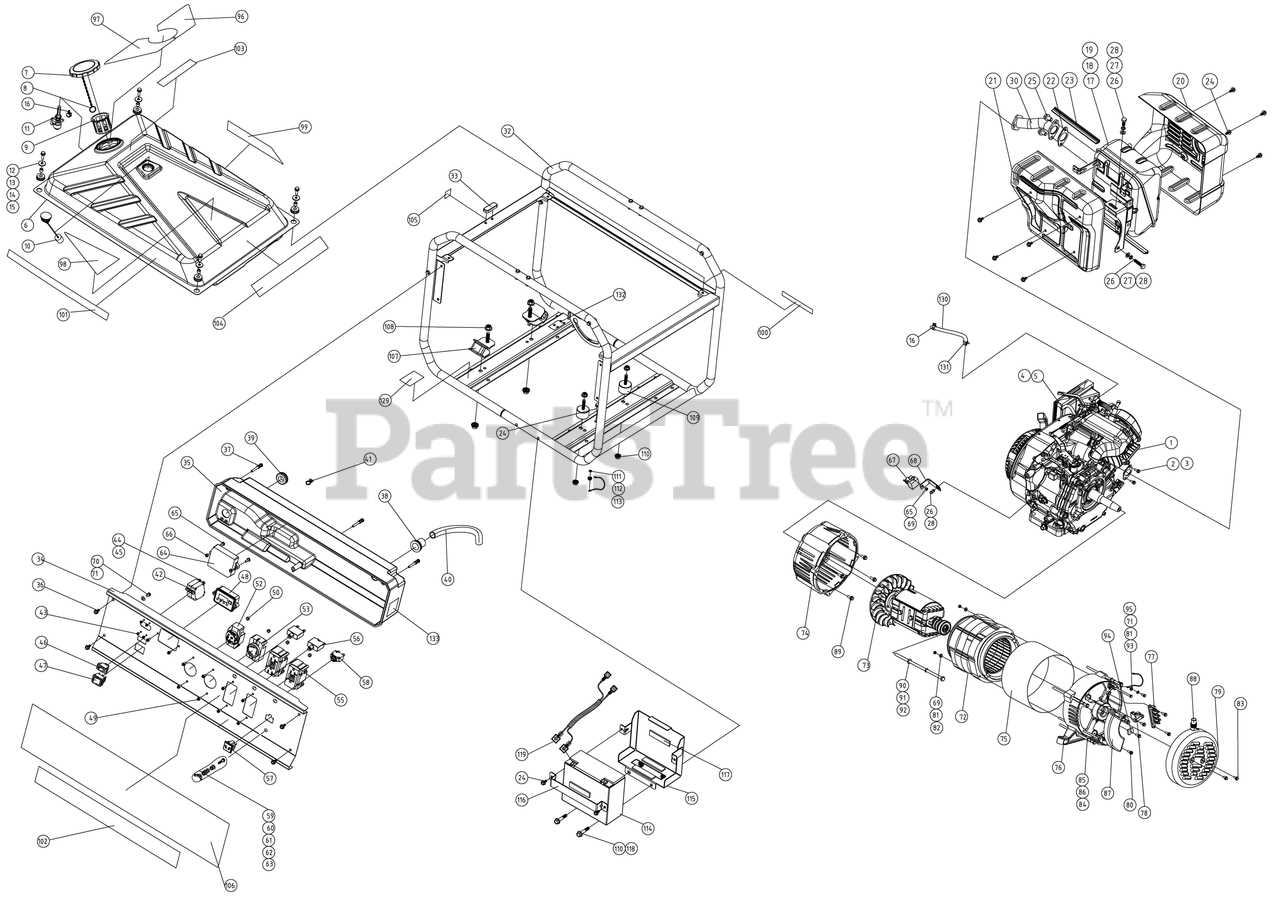 kohler 5e generator parts diagram