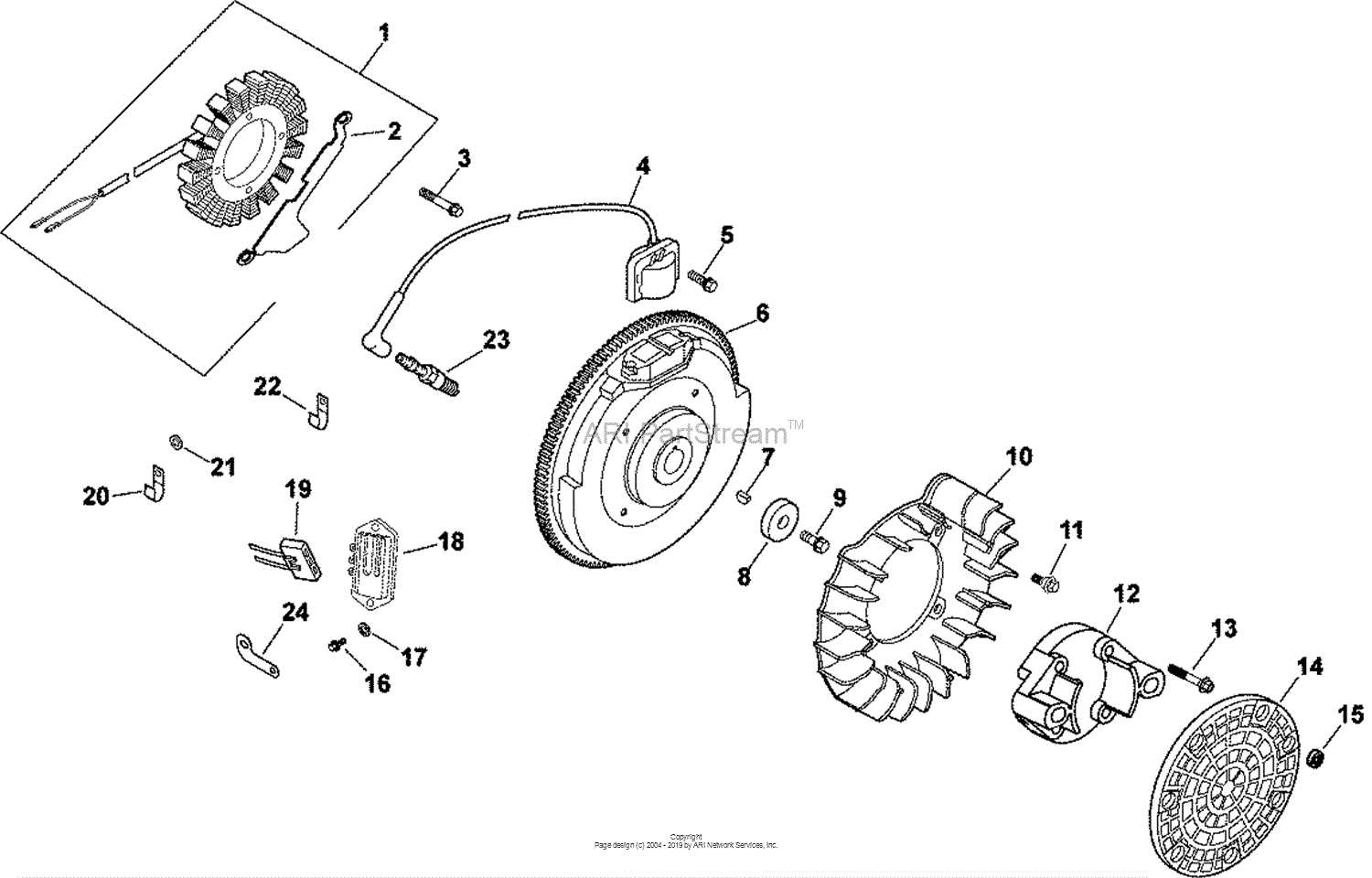 kohler command 18 parts diagram