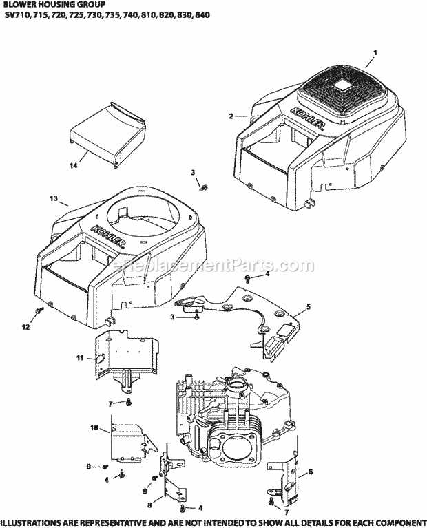 kohler command 22 hp engine parts diagram