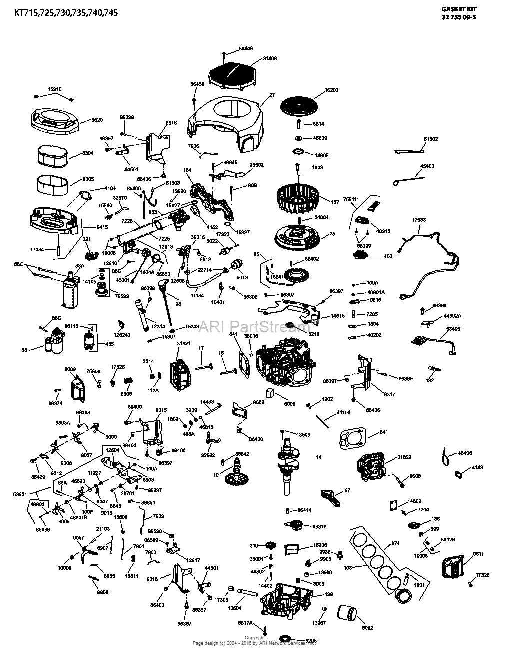 kohler parts diagram